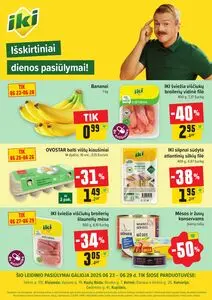 Reklaminis laikraštis Iki, galioja nuo 2025-06-23 iki 2025-06-29.