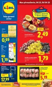 Reklaminis laikraštis Lidl, galioja nuo 2025-06-23 iki 2025-06-29.