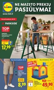 Reklaminis laikraštis Lidl, galioja nuo 2025-06-23 iki 2025-06-29.