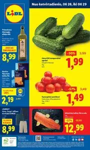 Reklaminis laikraštis Lidl, galioja nuo 2025-06-26 iki 2025-06-29.