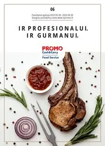 Reklaminis laikraštis Promo CashCarry, galioja nuo 2025-05-28 iki 2025-06-30.