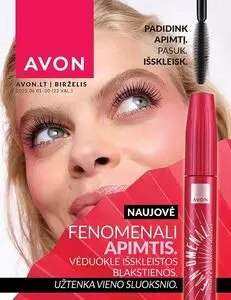 Reklaminis laikraštis Avon, galioja nuo 2025-06-01 iki 2025-06-30.