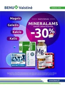 Reklaminis laikraštis BENU Vaistinė, galioja nuo 2025-06-01 iki 2025-06-30.