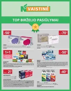 Reklaminis laikraštis Norfos vaistinė, galioja nuo 2025-06-01 iki 2025-06-30.