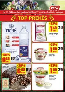 Reklaminis laikraštis Čia, galioja nuo 2025-06-17 iki 2025-06-30.