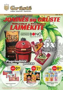 Reklaminis laikraštis Grūstė, galioja nuo 2025-06-21 iki 2025-06-30.