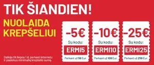 Reklaminis laikraštis Ermitažas, galioja nuo 2025-07-01 iki 2025-07-01.