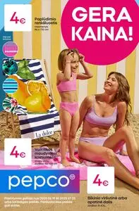 Reklaminis laikraštis PEPCO, galioja nuo 2025-06-19 iki 2025-07-02.