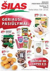 Reklaminis laikraštis Šilas, galioja nuo 2025-06-30 iki 2025-07-06.