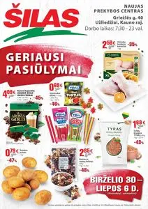 Reklaminis laikraštis Šilas, galioja nuo 2025-06-30 iki 2025-07-06.