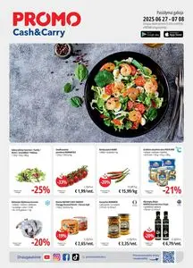 Reklaminis laikraštis Promo CashCarry, galioja nuo 2025-06-27 iki 2025-07-08.
