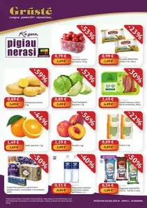 Reklaminis laikraštis Grūstė, galioja nuo 2025-07-01 iki 2025-07-10.