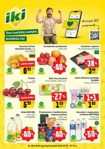 Reklaminis laikraštis Iki, galioja nuo 2025-07-07 iki 2025-07-13.