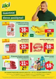 Reklaminis laikraštis Iki, galioja nuo 2025-07-07 iki 2025-07-13.