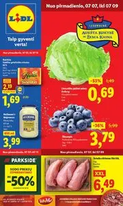 Reklaminis laikraštis Lidl, galioja nuo 2025-07-07 iki 2025-07-13.