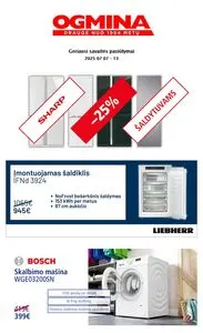 Reklaminis laikraštis Ogmina, galioja nuo 2025-07-07 iki 2025-07-13.