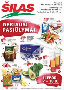 Reklaminis laikraštis Šilas, galioja nuo 2025-07-07 iki 2025-07-13.