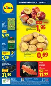 Reklaminis laikraštis Lidl, galioja nuo 2025-07-10 iki 2025-07-13.