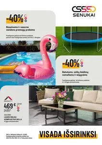 Reklaminis laikraštis Senukai, galioja nuo 2025-06-18 iki 2025-07-14.