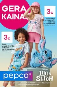 Reklaminis laikraštis PEPCO, galioja nuo 2025-07-03 iki 2025-07-16.