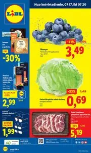 Reklaminis laikraštis Lidl, galioja nuo 2025-07-17 iki 2025-07-20.