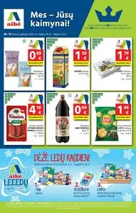 Reklaminis laikraštis Aibė, galioja nuo 2025-07-10 iki 2025-07-22.