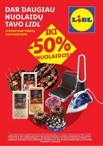 Reklaminis laikraštis Lidl, galioja nuo 2025-07-14 iki 2025-07-27.