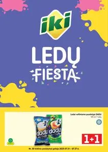 Reklaminis laikraštis Iki, galioja nuo 2025-07-21 iki 2025-07-27.