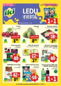 Reklaminis laikraštis Iki, galioja nuo 2025-07-21 iki 2025-07-27.