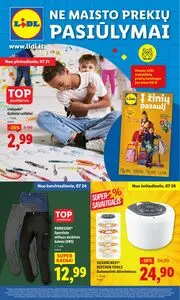 Reklaminis laikraštis Lidl, galioja nuo 2025-07-21 iki 2025-07-27.