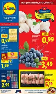 Reklaminis laikraštis Lidl, galioja nuo 2025-07-21 iki 2025-07-27.