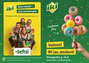 Reklaminis laikraštis Iki, galioja nuo 2025-07-24 iki 2025-07-27.