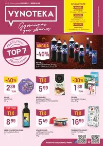 Reklaminis laikraštis Vynoteka, galioja nuo 2025-07-21 iki 2025-08-03.
