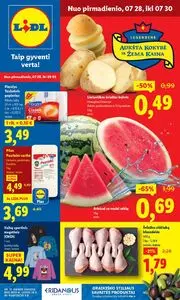 Reklaminis laikraštis Lidl, galioja nuo 2025-07-28 iki 2025-08-03.