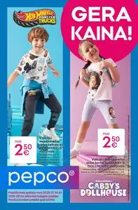 Reklaminis laikraštis PEPCO, galioja nuo 2025-07-24 iki 2025-08-06.