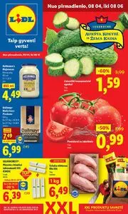 Reklaminis laikraštis Lidl, galioja nuo 2025-08-04 iki 2025-08-10.