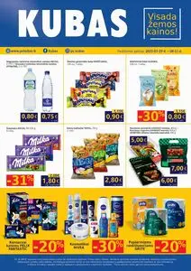 Reklaminis laikraštis Kubas, galioja nuo 2025-07-29 iki 2025-08-11.