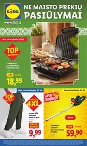 Reklaminis laikraštis Lidl, galioja nuo 2025-08-11 iki 2025-08-17.