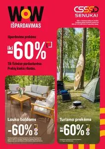 Reklaminis laikraštis Senukai, galioja nuo 2025-07-17 iki 2025-08-18.