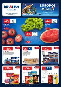 Reklaminis laikraštis Maxima, galioja nuo 2025-08-12 iki 2025-08-18.