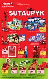 Reklaminis laikraštis Rimi, galioja nuo 2025-08-12 iki 2025-08-18.