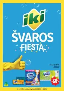 Reklaminis laikraštis Iki, galioja nuo 2025-08-18 iki 2025-08-24.