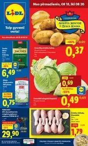 Reklaminis laikraštis Lidl, galioja nuo 2025-08-18 iki 2025-08-24.