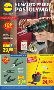 Reklaminis laikraštis Lidl, galioja nuo 2025-08-18 iki 2025-08-24.