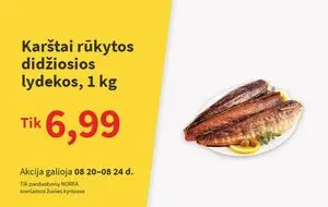 Reklaminis laikraštis Norfa, galioja nuo 2025-08-20 iki 2025-08-24.