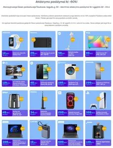 Reklaminis laikraštis Elesen (buv. Avitela ir Elektromarkt), galioja nuo 2025-08-22 iki 2025-08-24.