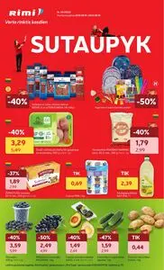 Reklaminis laikraštis Rimi, galioja nuo 2025-08-19 iki 2025-08-25.