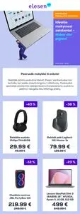 Reklaminis laikraštis Elesen (buv. Avitela ir Elektromarkt), galioja nuo 2025-08-21 iki 2025-08-27.