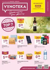 Reklaminis laikraštis Vynoteka, galioja nuo 2025-08-18 iki 2025-08-31.