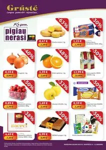 Reklaminis laikraštis Grūstė, galioja nuo 2025-08-21 iki 2025-08-31.
